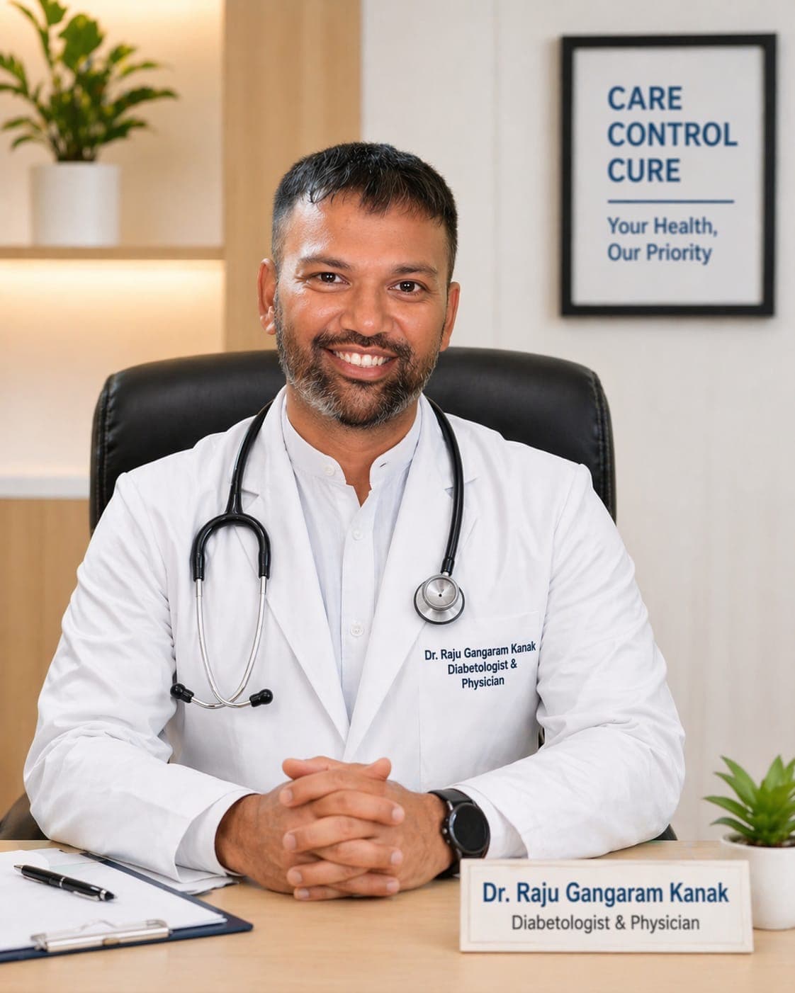 Dr. Raju Gangaram Kanak — General Physician & Diabetologist